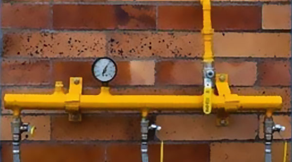 Área de instalación mínima